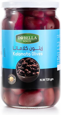 دوبيلا مخلل زيتون اسود كلاماتا 720 جم