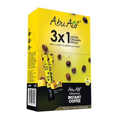 ابو عوف نسكافيه 3*1 علبه*12