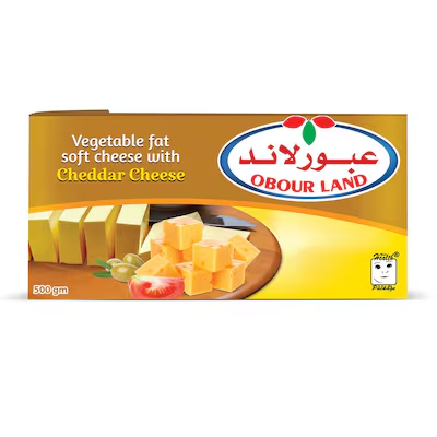 عبور لاند جبنه شيدر 500جم