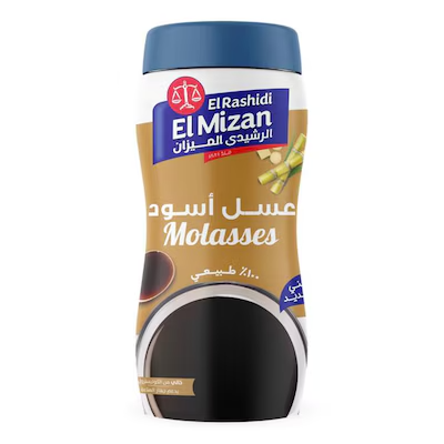 الرشيدي الميزان عسل اسود 350 جم بلاستيك