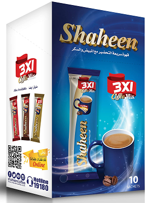 شاهين نسكافيه 3*1 علبه 12 ظرف