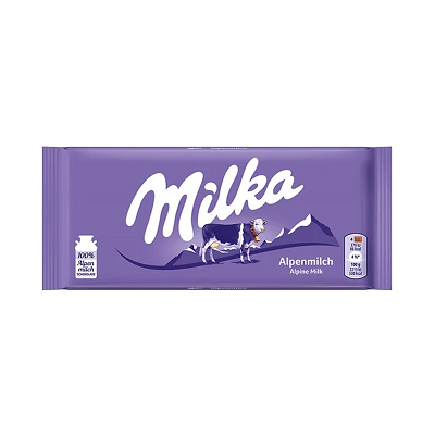 ميلكا شيكولاته حليب100جم
