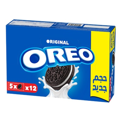 اوريو بسكويت كريمه 5 قطع 43جم علبه *12