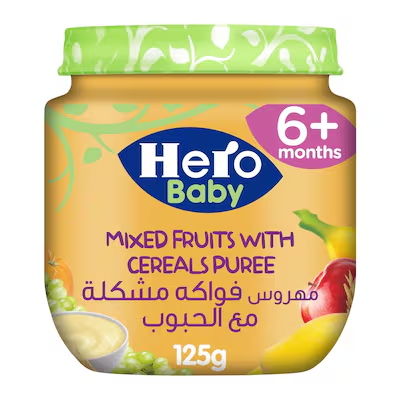 هيرو بيبي فواكه مشكله 125جم